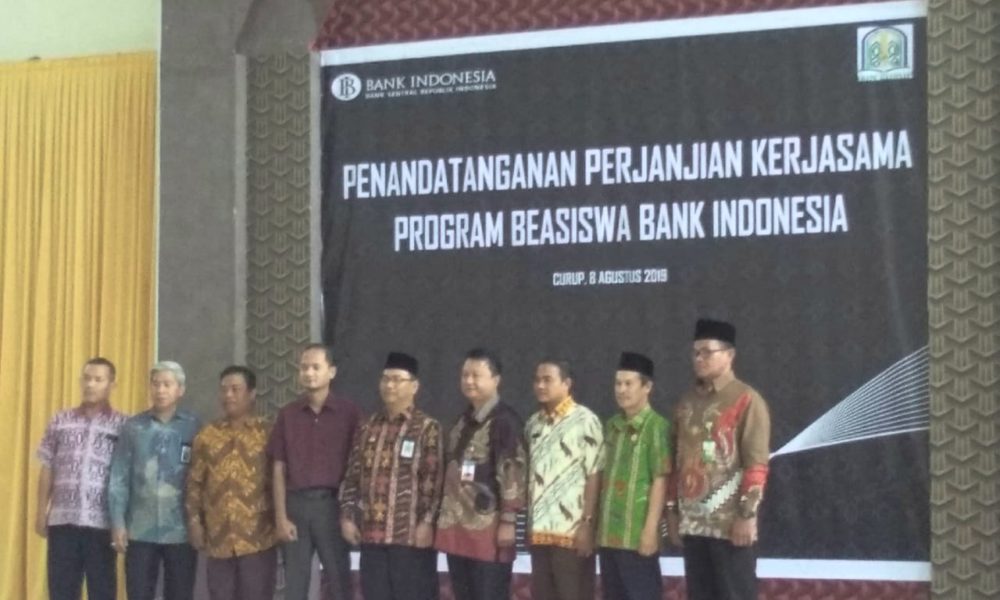 IAIN Curup Kerjasama Dengan Bank Indonesia Seputar Beasiswa