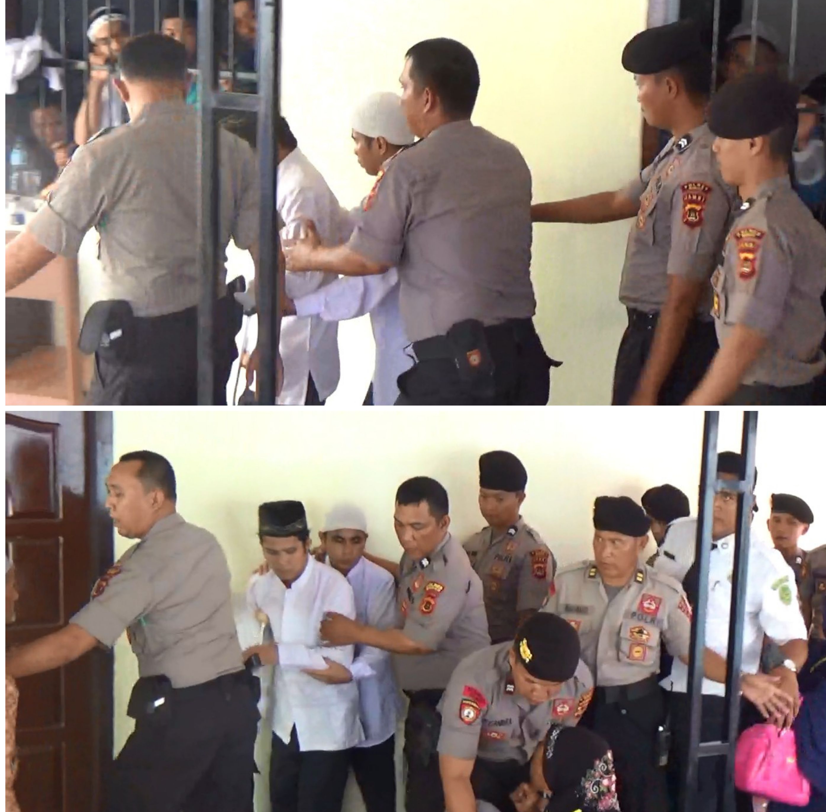 Terdakwa Pembunuh Rio Dusun Sekampil Dikawal Ketat Polres Bungo