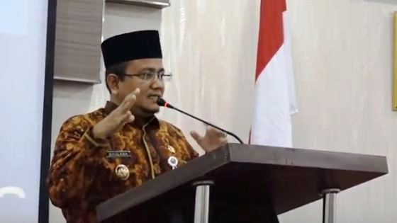 Wawako Maulana Buka Sosialisasi Perpres No 39 Tahun 2019 Tentang Teknologi Informasi