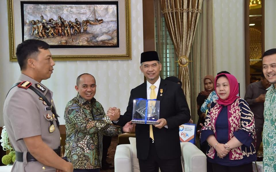 Wako Sy Fasha Terima Kunker Pemkot Pangkal Pinang, Ini yang Dibahas