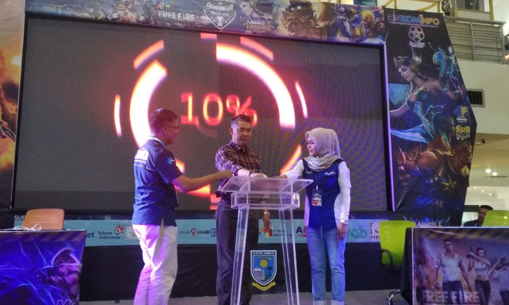Buka Tournament E-sport Walikota Jambi 2019 Championship, Fasha Sebut Para Peserta E-Atlit