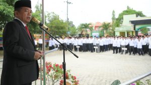 Bupati Merangin Pimpin Upacara HAB ke-74 Kemenag