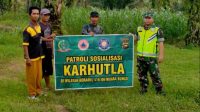 20200210_114311 Babinsa Koramil 416-06/Muara Bungo, Patroli Sosialisasi Karhutla