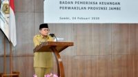 GUBERNURJAMBI Gubernur Jambi: Pemeriksaan Profesional, Baik Bagi Tata Kelola Keuangan
