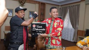 Wabup Bungo H.Syafrudin Dwi Apriyanto Sambut Lilik Gunawan