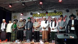 Polres Bungo Gelar Dzikir Dan Sholawat Jelang Pilkada,Pilrio