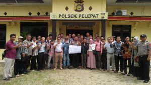 POLSEKPELEPAT11 Polsek Pelepat Gelar Doa Bersama Jelang Pilrio dan Pilkada