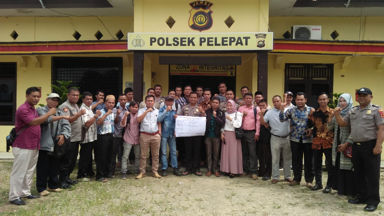 Polsek Pelepat Gelar Doa Bersama Jelang Pilrio dan Pilkada