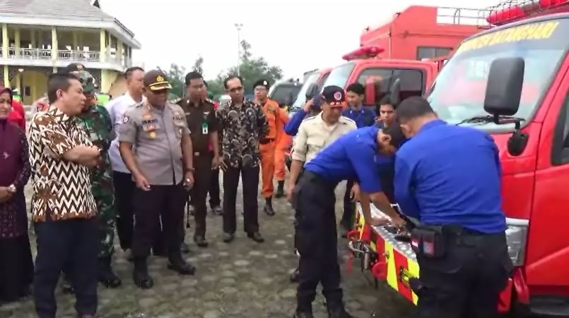 Pemkab Batanghari Dan Forkopimda Gelar Apel Gabungan