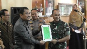 Bupati Bungo H Mashuri Resmi Buka TMMD ke-107