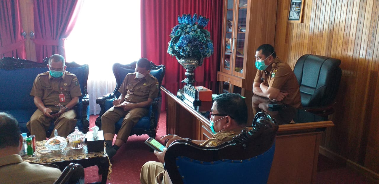 DPRD Bungo Gelar Rapat Paripurna Melalui Video Conference Penyampaian Rekomendasi Terhadap LKPJ Bupati Bungo Tahun 2019