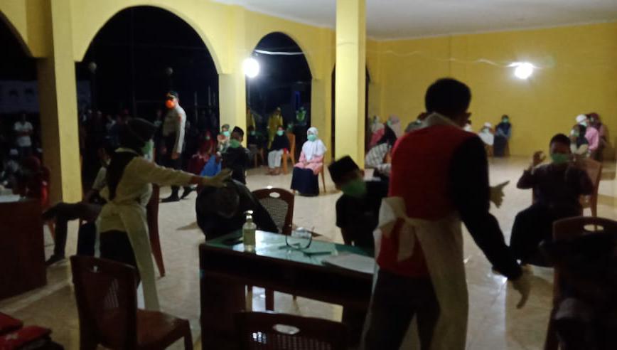 Kedatangan Puluhan Santri Dari Pulau Jawa di Sambut Oleh Sekda Batanghari