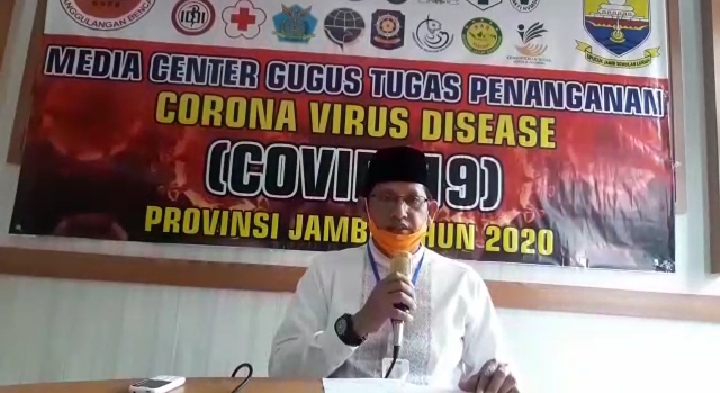 Johansah: Penambahan Pasien Positif Covid-19 Dari Tanjabar 3 Orang ,Kota Jambi 1 Orang