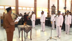 Bupati H Mashuri Lantik 10 Datuk Rio Kecamatan Pelepat Ilir
