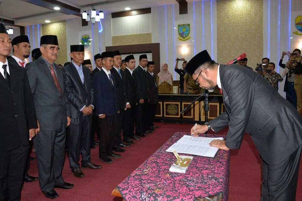Sekda Provinsi Jambi Melantik 45 Pejabat Fungsional
