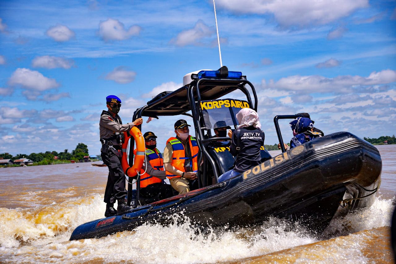 Walikota Fasha Melihat Langsung Kondisi Warga Danau Sipin Dan Pelayangan