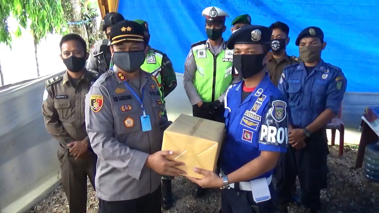 Kapolres Bungo Cek Kesiapan Pospam Ops Ketupat 2020
