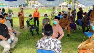 Bupati Pantau Proses Rapid Test di Ponpes Darul Aufa