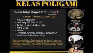 Jelang New Normal Kelas Poligami Muncul Lagi, Cara Kilat dapat Empat Istri