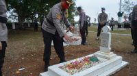 Hari Bhayangkara ke-74, Polres Bungo Ziarah ke Taman Makam Pahlawan Satria Negara