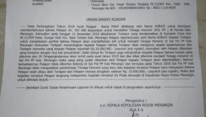 ASN Janji Tak Ditepati Oknum PNS DI Polisikan