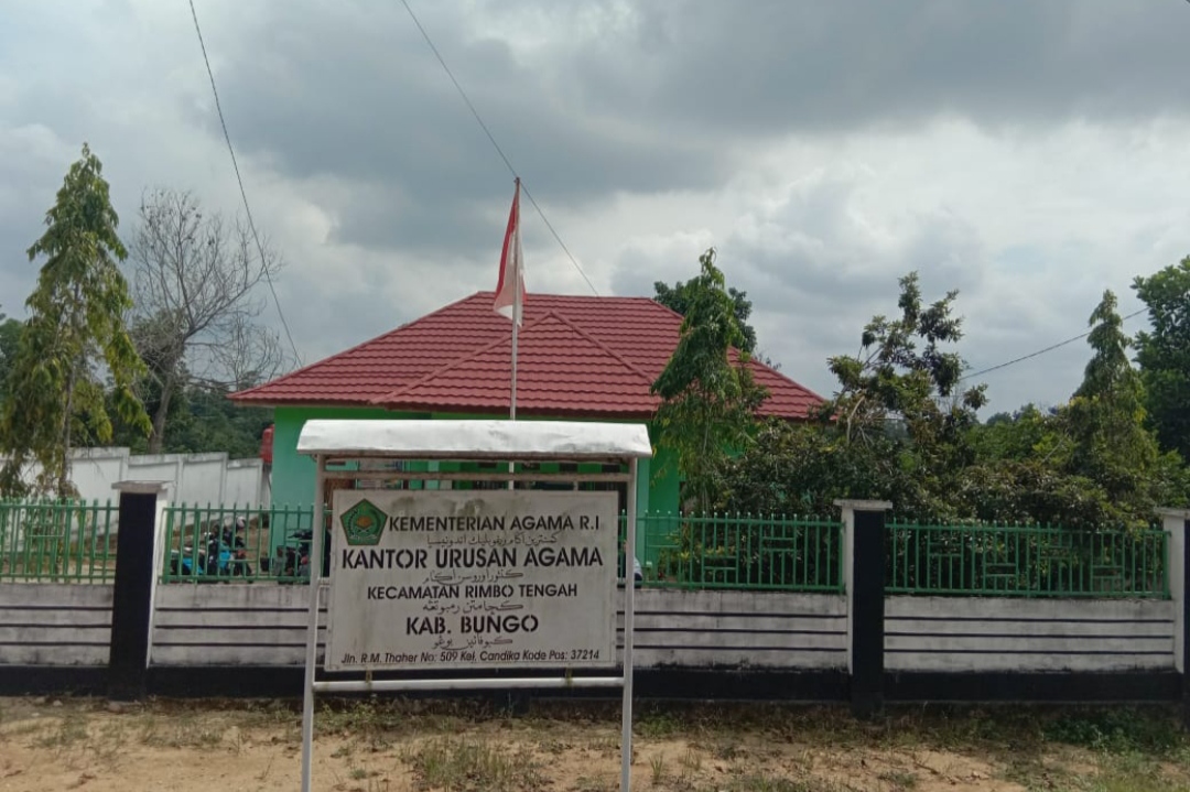 KUA Rimbo Tengah Terapkan Protokol Kesehatan