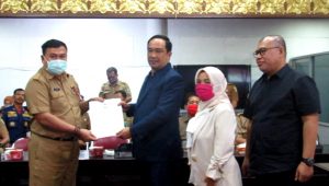 DPRD Bungo Gelar Raker Bersama Pemda, Bahas Pandangan Umum Fraksi Terhadap Nota Pengantar Bupati