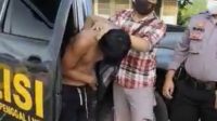 Residivis Bongkar Rumah Diamuk Massa Sebelum Digiring ke Mapolsek Taseplin