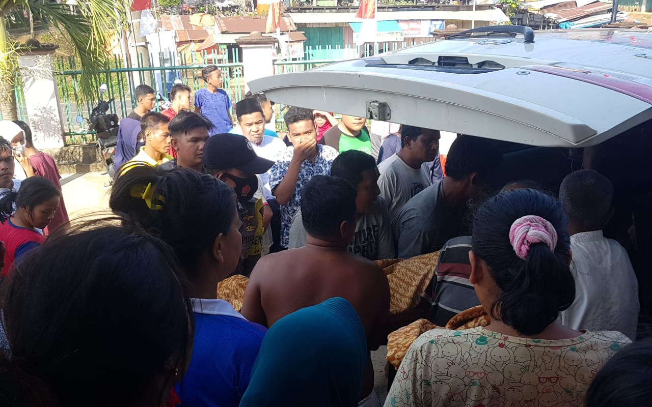 Jasad Korban Tenggelam Di Sungai Batang Jujuhan, Ditemukan Di Dasar Sungai
