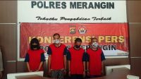 Terlibat Narkoba, 4 Orang Diamankan, Satu Diantaranya Wanita Muda