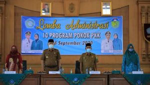 Bupati Sukandar Buka Lomba Administrasi 10 Program Pokok TP PKK