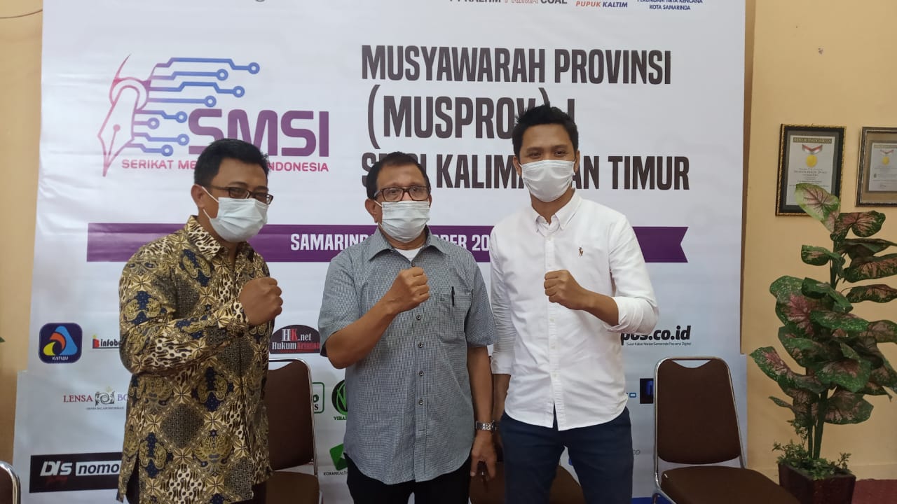 Raih Suara Mayoritas, Abdurrahman Amin Pimpin SMSI Kaltim
