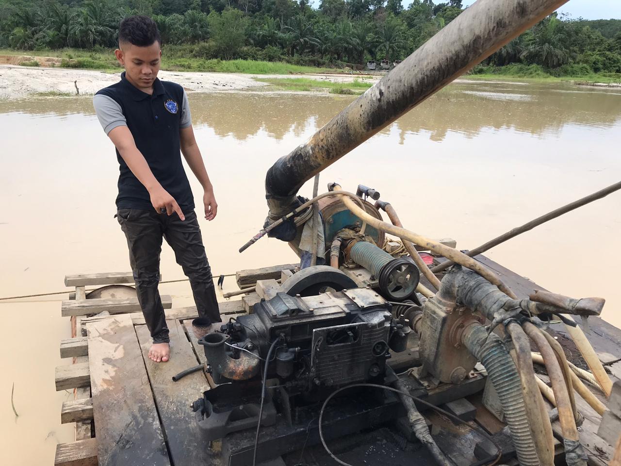 Polres Bungo Kembali Amankan Pelaku PETI