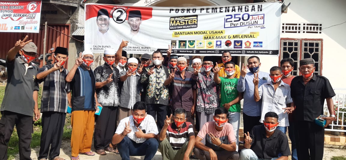 Tak Peduli Calon Lain, Warga Sungai Tembang Siap Menangkan Hamas-Apri