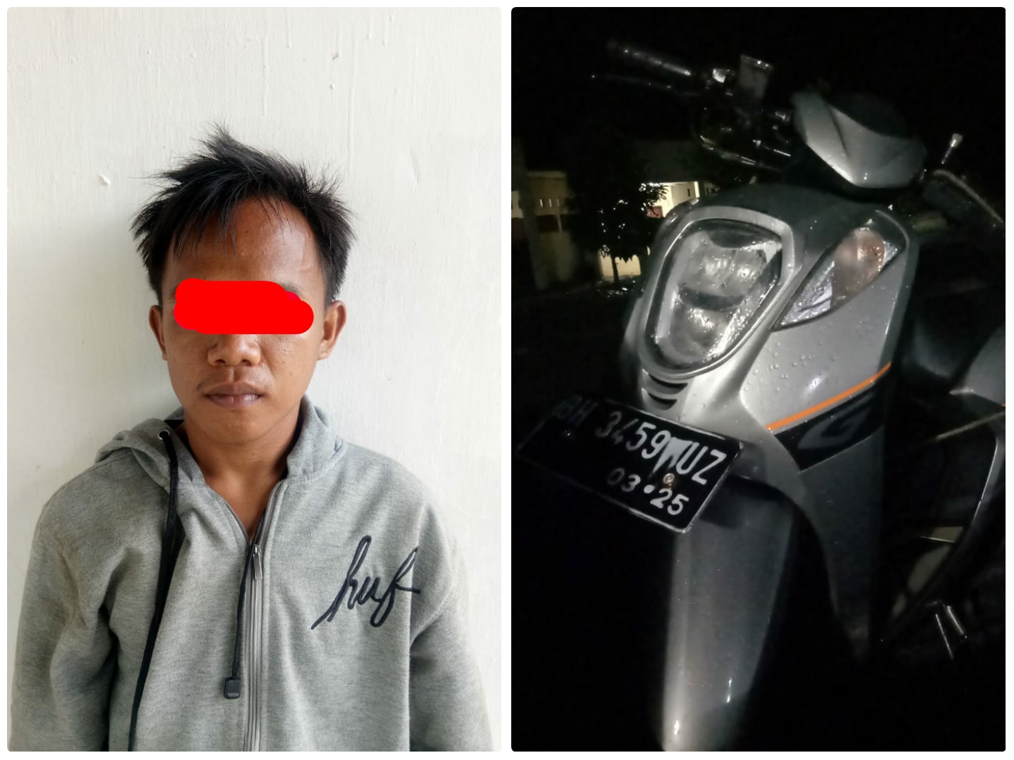 Polsek Limbur Lubuk Mengkuang Ungkap Kasus Penggelapan Motor