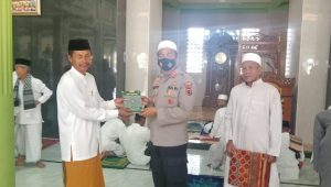 Kapolres Bungo Sholat Jumat di Masjid Jami At-Taqwa Kuamang Kuning, Sampaikan Pesan Kamtibmas, Prokes dan Pilkada Damai