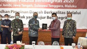 pjs gub jambi Pjs Gubernur Jambi Tegaskan Komitmen Wujudkan Pilkada yang Bermartabat dan Berintegritas