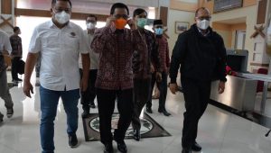 pjs gub jambi Pjs Gubernur Jambi Sambut Kedatangan Kapolda Jambi Irjen Albertus Rachmad Wibowo