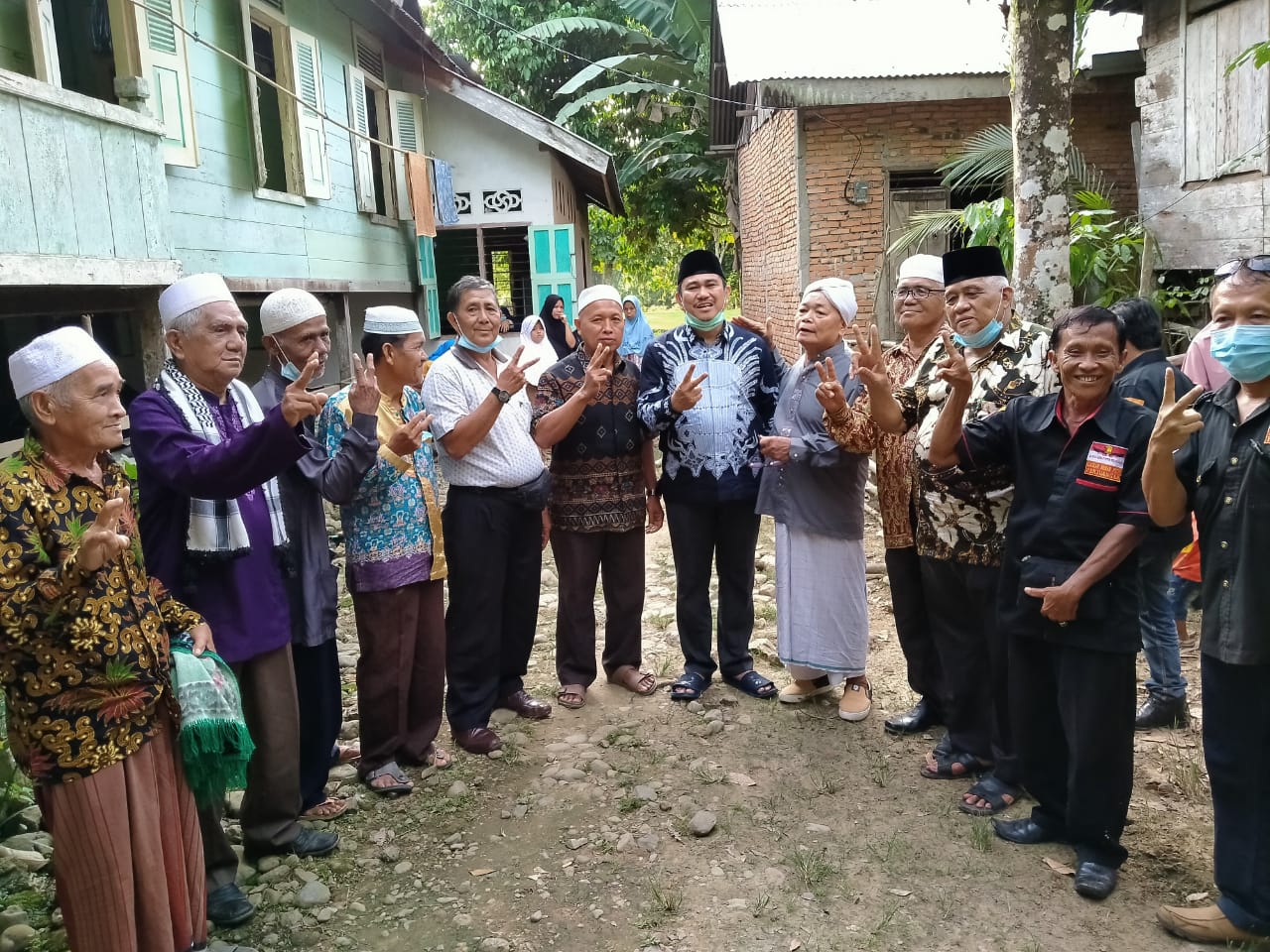 Para Tokoh dan Ulama Berpengaruh Batang Buat Kompak Dukung Hamas-Apri