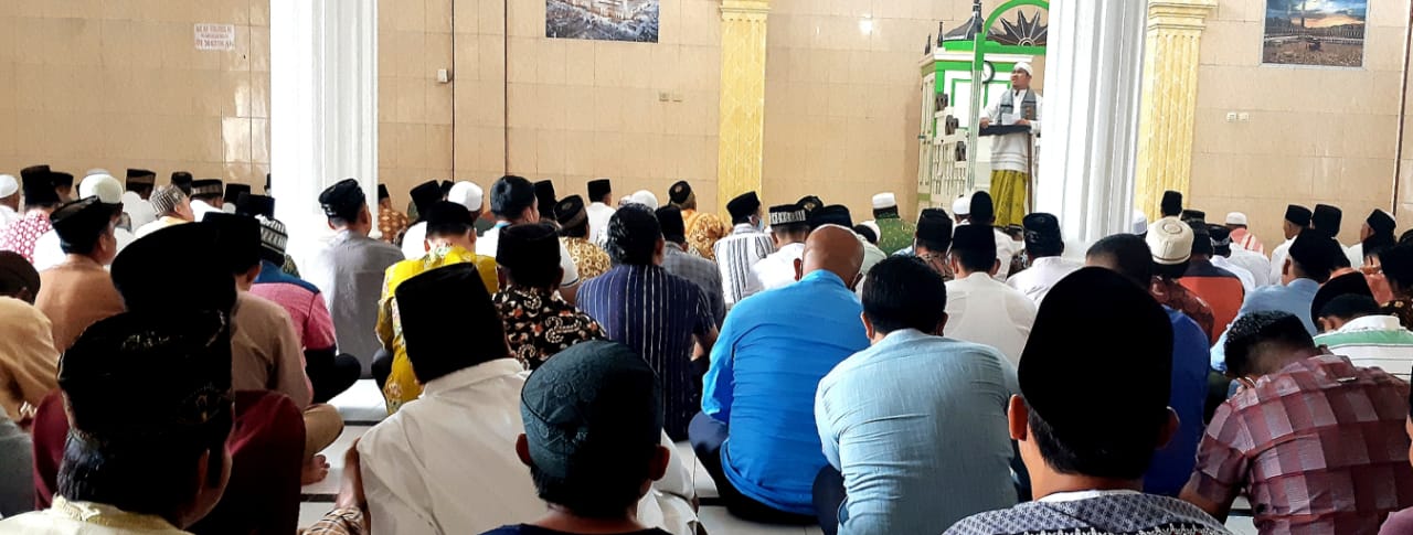 Jadi Khatib Jumat, H Mashuri Harap Masyrakat Jauhi "FITNAH"