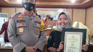 Kapolres Bungo Berikan Penghargaan untuk BUNGOTV