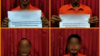 PhotoCollage_1610760475244 Asik Menambang, 4 Pelaku PETI Diringkus Tim Gabungan