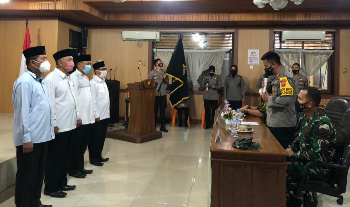 Kapolres Bungo Pimpin Silaturahmi Bersama Forkopimda, dan Kukuhkan Pembentukan Pokdar Kamtibmas