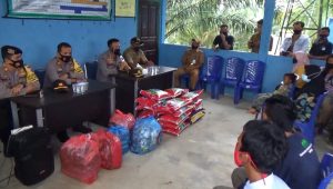 polresbungo Bentuk Peduli Polri, Kapolres Bungo Kunjungi Suku Anak Dalam (SAD) Pasir Putih Pelepat.