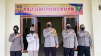 polrestajambi Polresta Jambi menyiapkan Rumah Isolasi Tangguh Siginjai "Villa Sehat