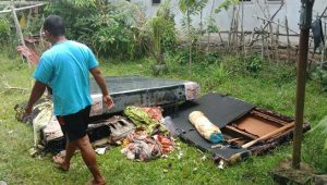 Rumah Neli Wati di Dusun Manggis Bungo, Nyaris Dilalap Api