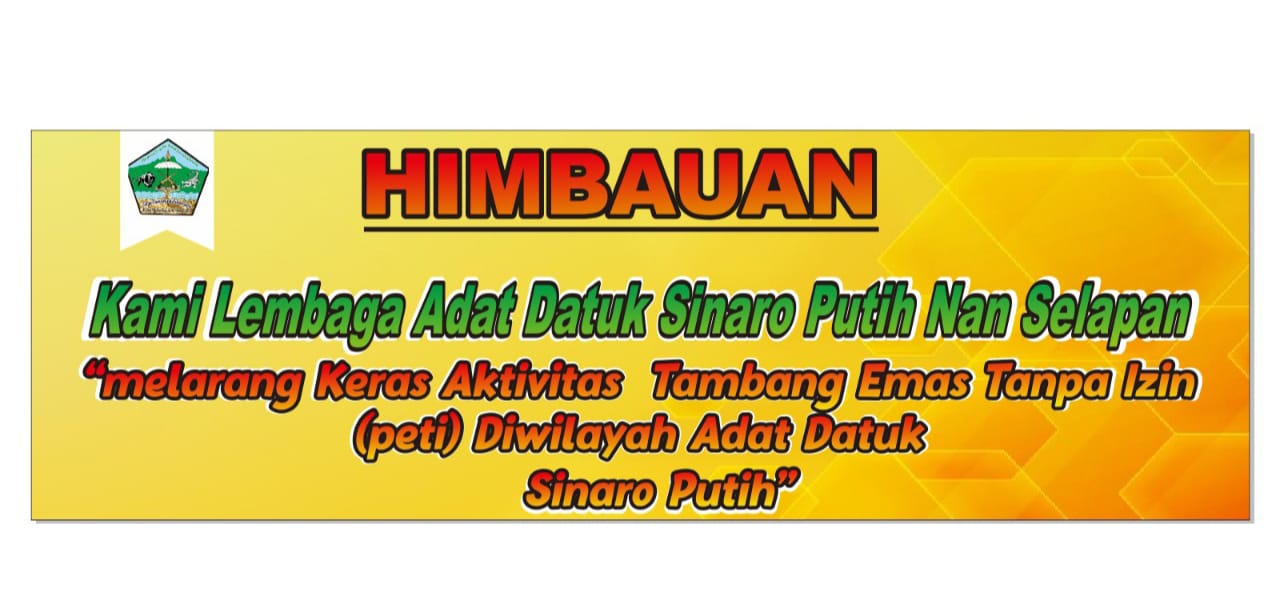 Pemangku Adat Apresiasi Pemberantasan PETI Batu Kerbau