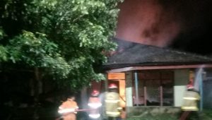 Korsleting Listrik, Bedeng Dua Pintu di Pasir Putih Bungo Ludes