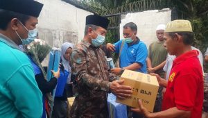 Wakil Bupati Merangin Berikan Bantuan Korban Kebakaran