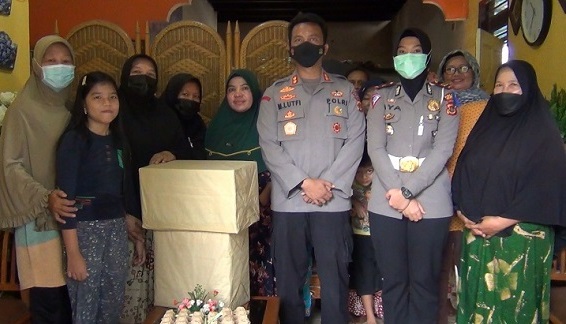 Bantu Tugas Polisi, Kapolres Bungo Apresiasi Dua Warga Bubarkan Balap Liar.